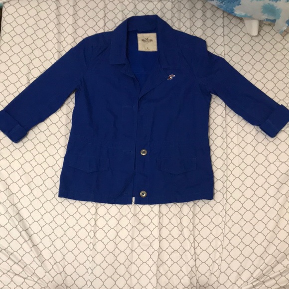 Hollister Jackets & Blazers - Hollister Dark Blue Casual Blazer / Size Small Hollister Jackets & Blazers - Hollister Dark Blue Casual Blazer / Size Small
